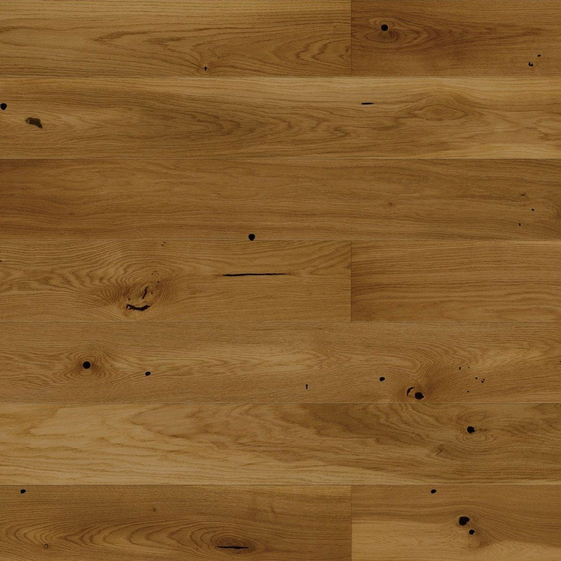Dark Free sample of Brushed  matt lacquered engineered wood board