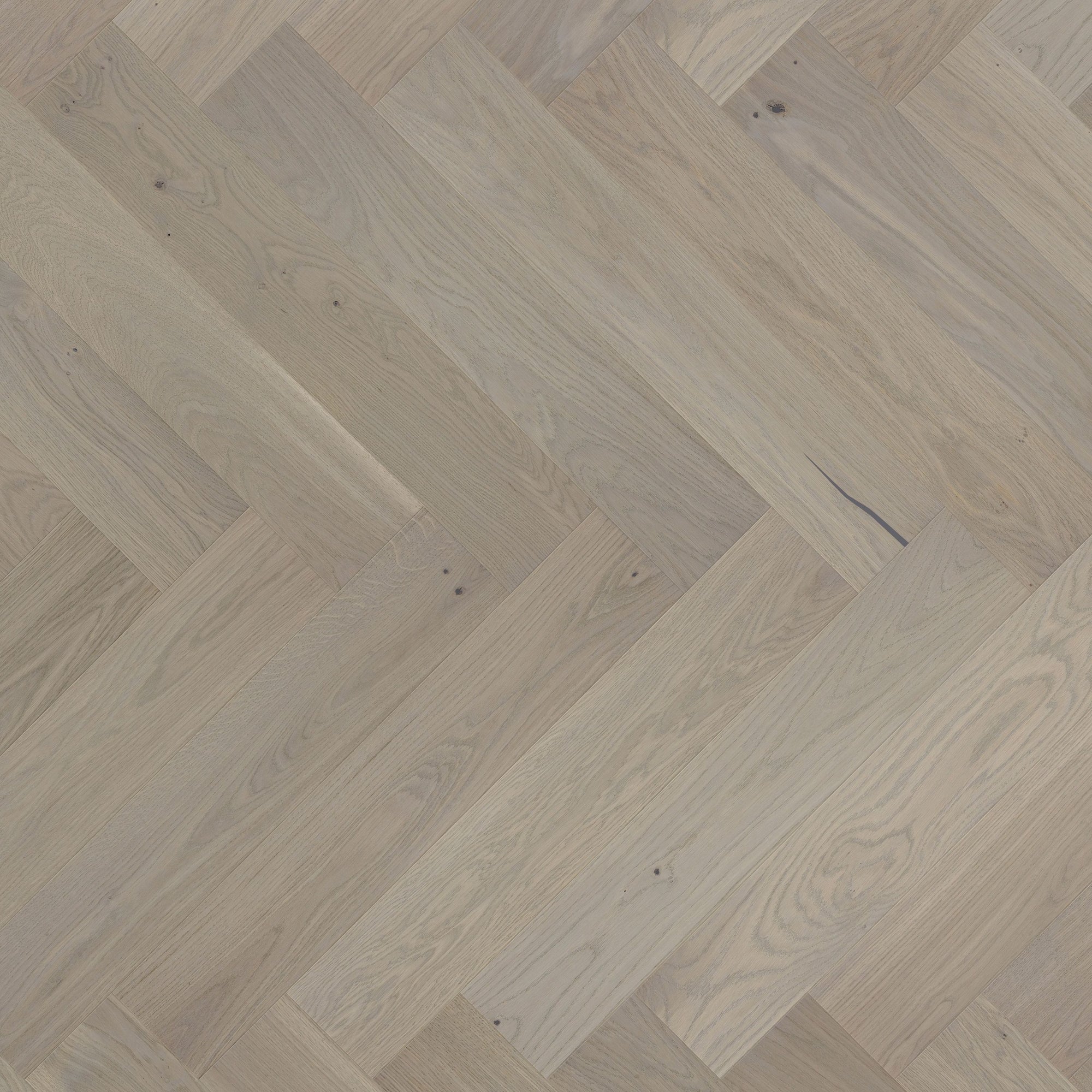 Brushed & Stained Ashton & Rose Gillow natural oak engineered hardwood flooring from our Herringbone collection