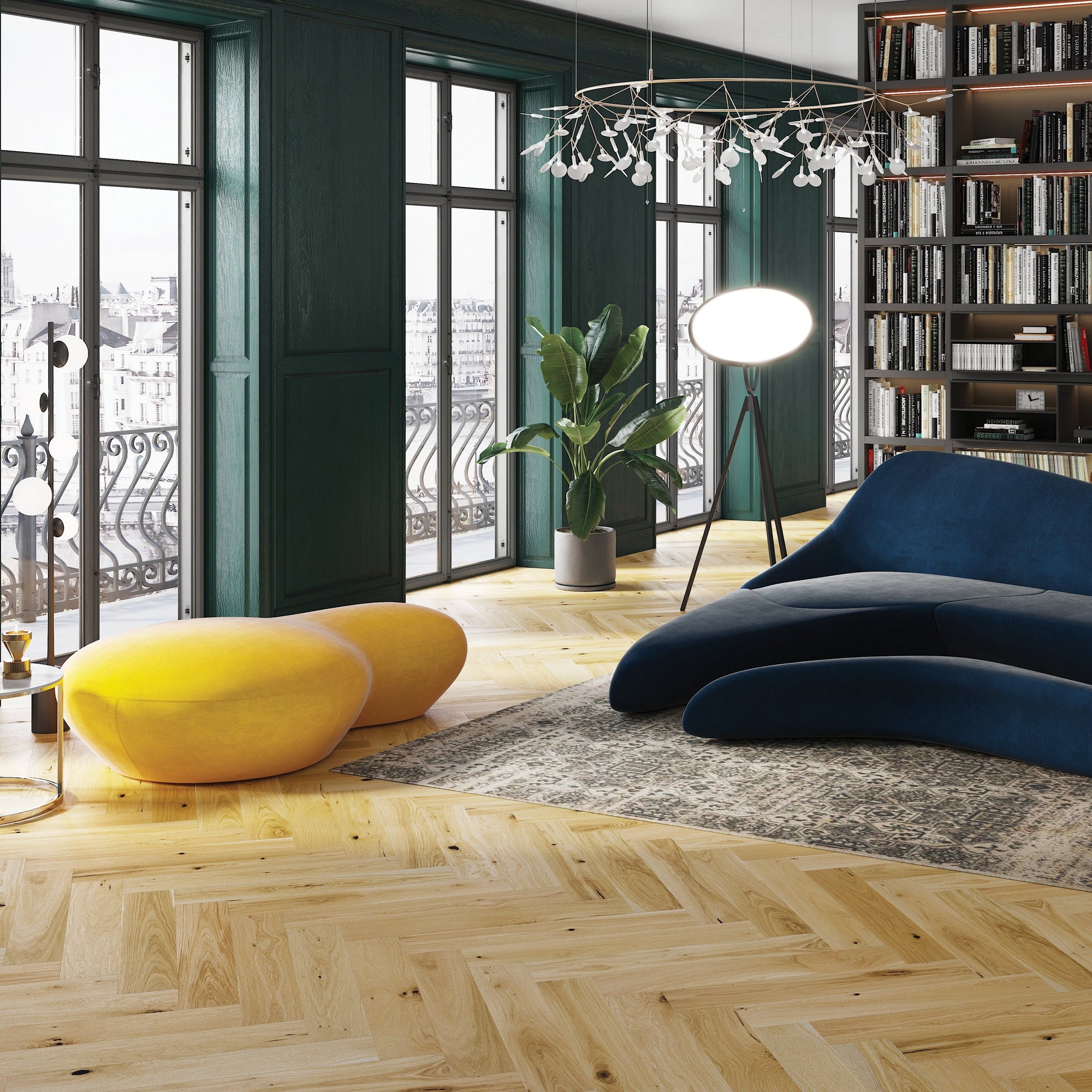 Amazing Free sample of Ashton & Rose Kirkham engineered hardwood floor from our Herringbone collection
