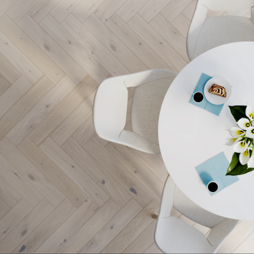 Free Sample of Ashton & Rose Dalton engineered hardwood floor from our Herringbone collection
