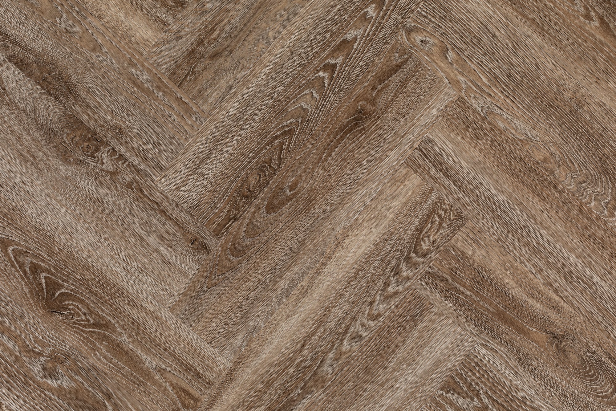 Pure Oyster Glue Down herringbone vinyl plank from our Herringbone collection 