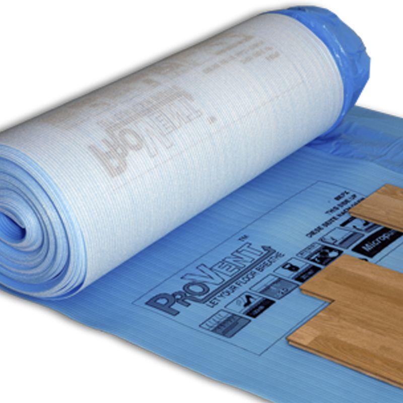 ProVent Flooring Underlay for use with laminate and parquet